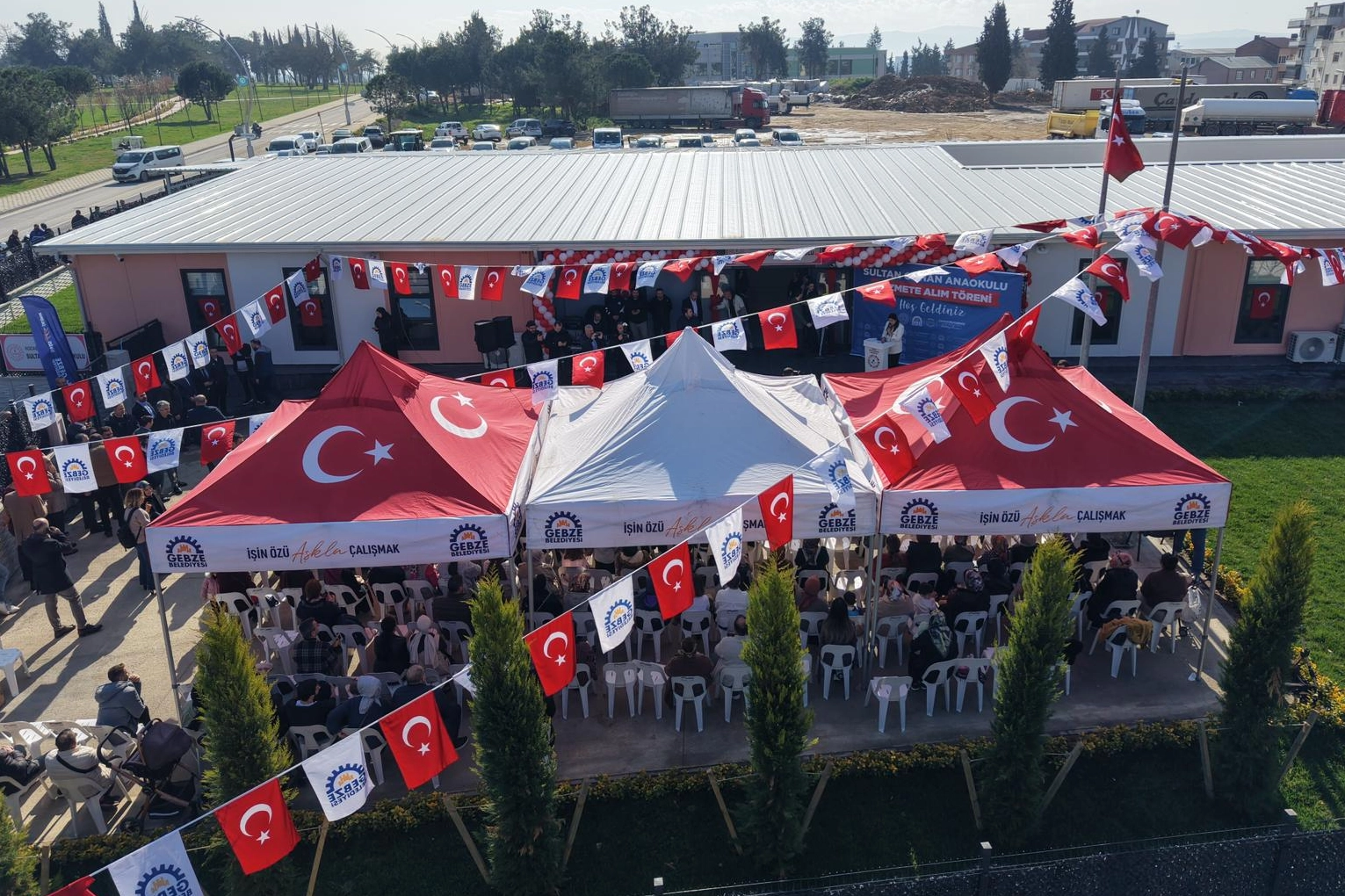 Gebze'de Sultanorhan Anaokulu hizmete a&ccedil;ıldı