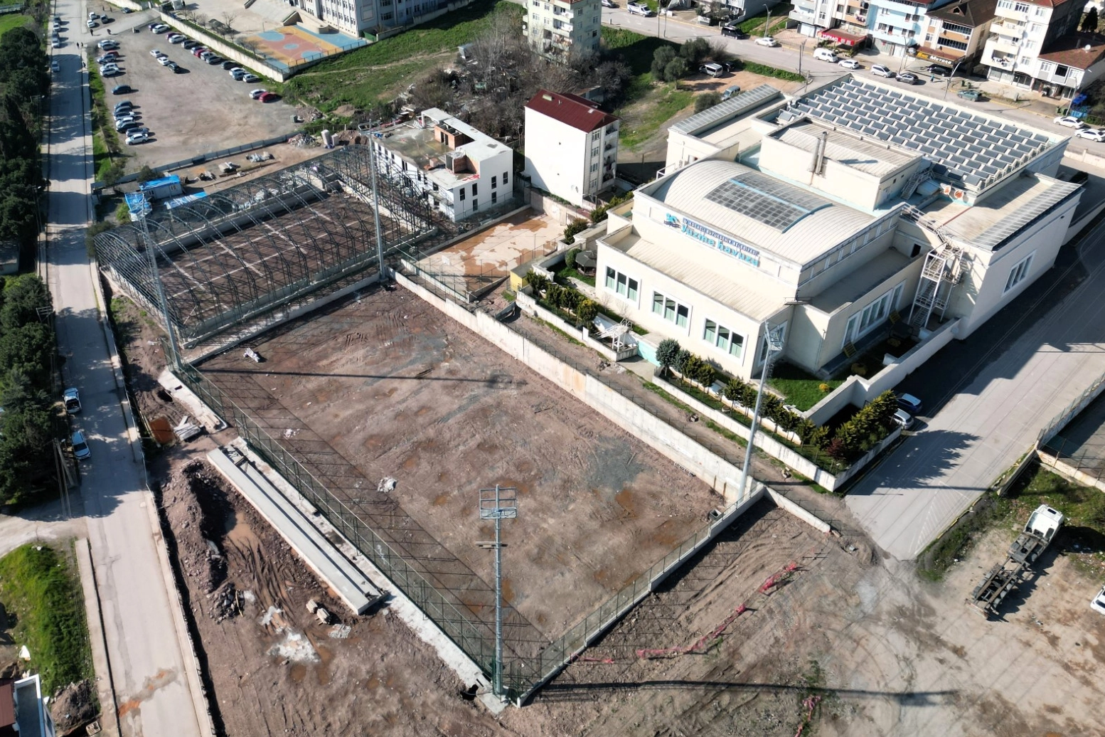 Kocaeli&rsquo;de &Ccedil;amlıtepe Spor Kompleksi ortaya &ccedil;ıkıyor