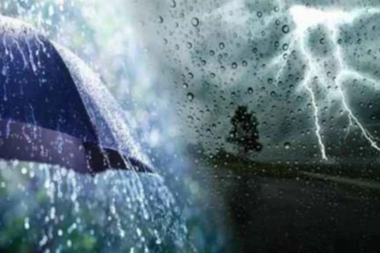 Meteoroloji'den sağanak yağış uyarısı