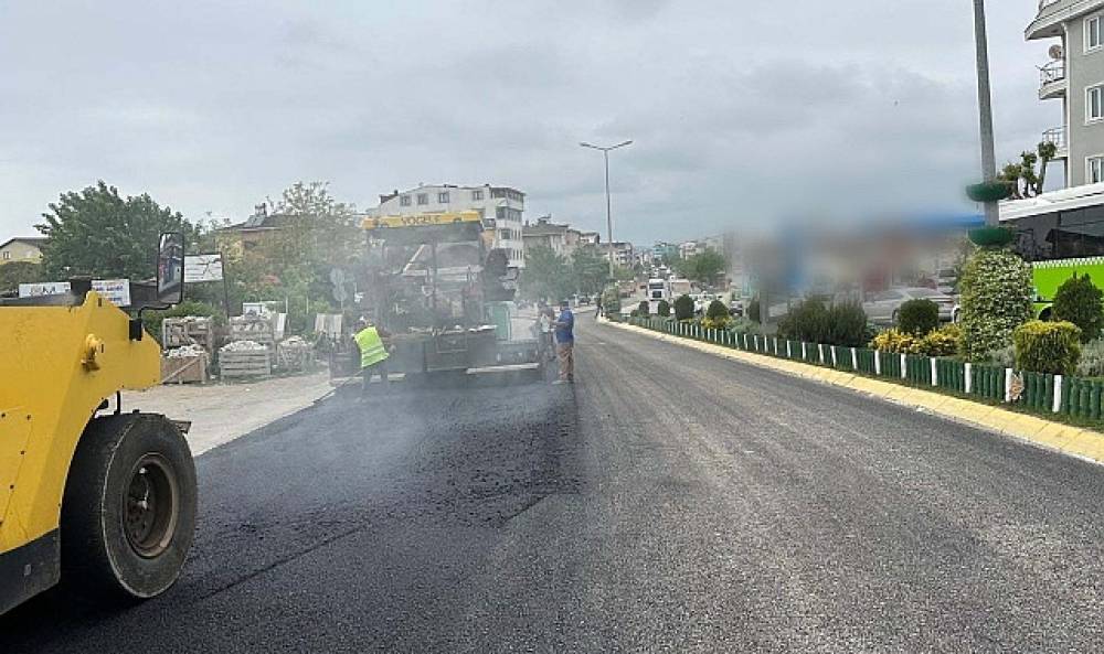 Darıca Tuzla Caddesi'nde üstyapı yenileniyor