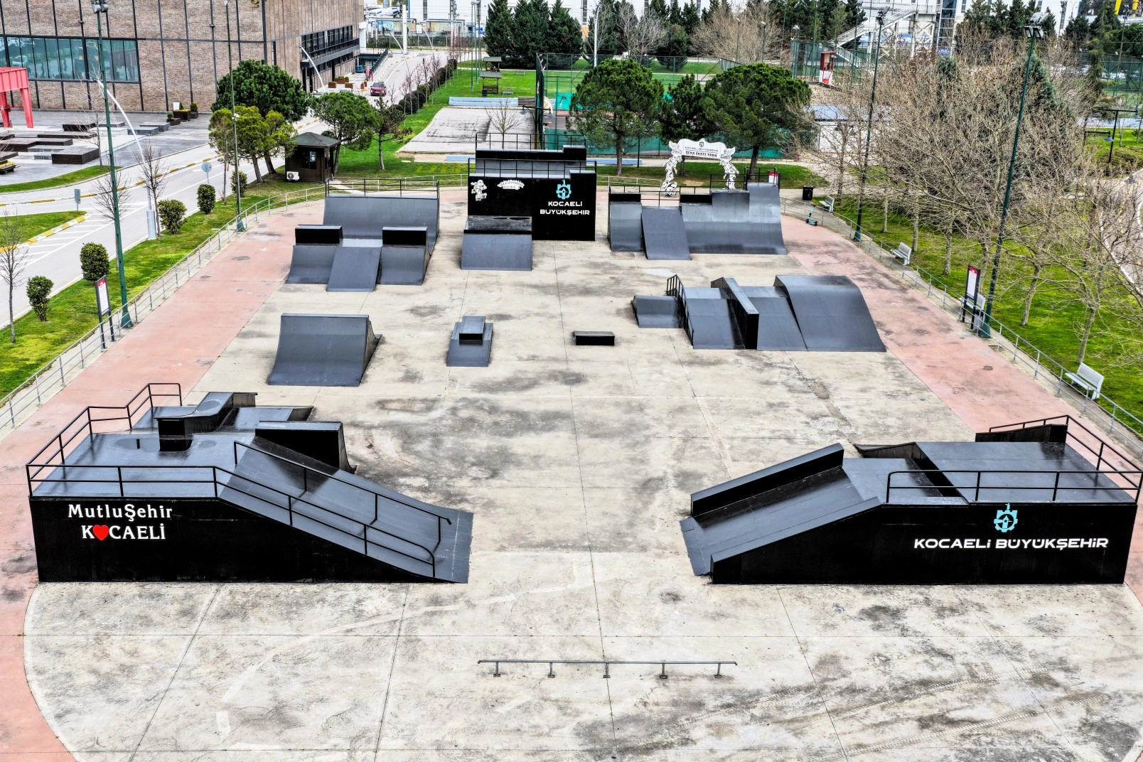 Kocaeli Sekapark&rsquo;ta Skate Park yenilendi