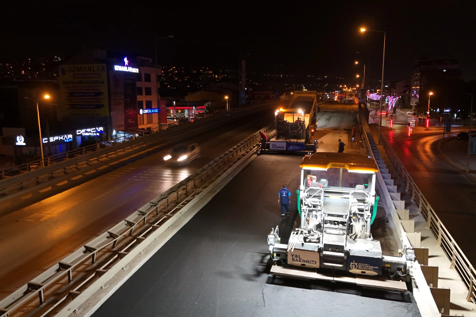 Kocaeli'de Yahya Kaptan K&ouml;pr&uuml;s&uuml; yenileniyor