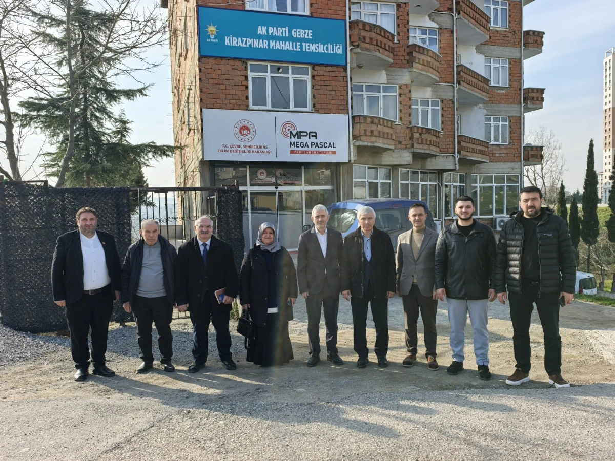 AK PARTİ GEBZE&rsquo;DEN KİRAZPINAR &Ccedil;IKARMASI: "G&Ouml;N&Uuml;L K&Ouml;PR&Uuml;LERİ KURUYORUZ