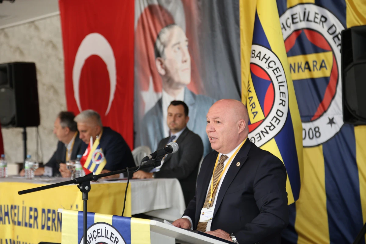 ANKARA FENERBAH&Ccedil;ELİLER DERNEĞİ&rsquo;NDE VOLKAN AKAN YENİDEN BAŞKAN