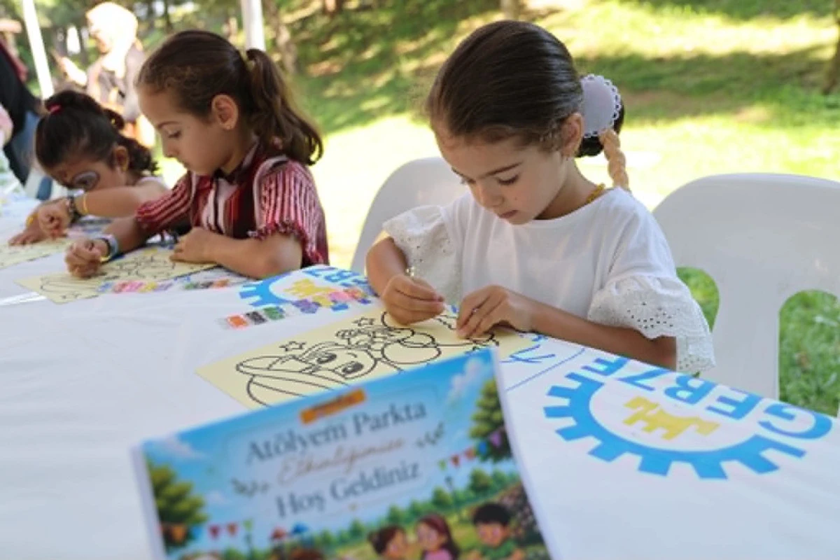 At&ouml;lyem Parkta Sultan Murat Parkı&rsquo;nda &Ccedil;ocuklarla Buluştu