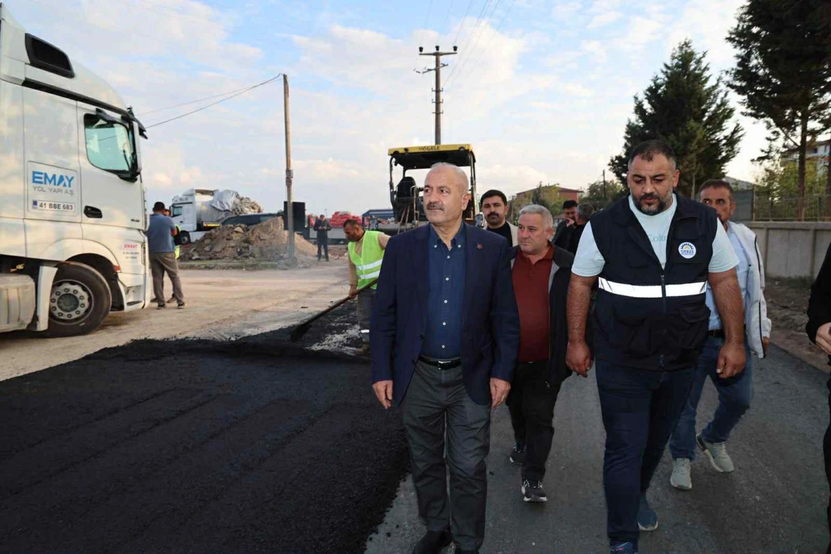 Başkan Büyükgöz Çalışmaları Yerinde İnceledi