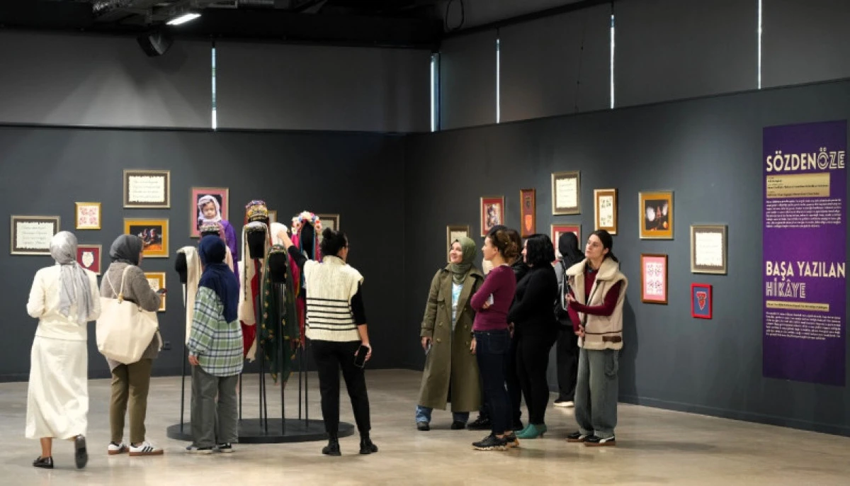 Bu sergide sanat, kültürle harmanlandı