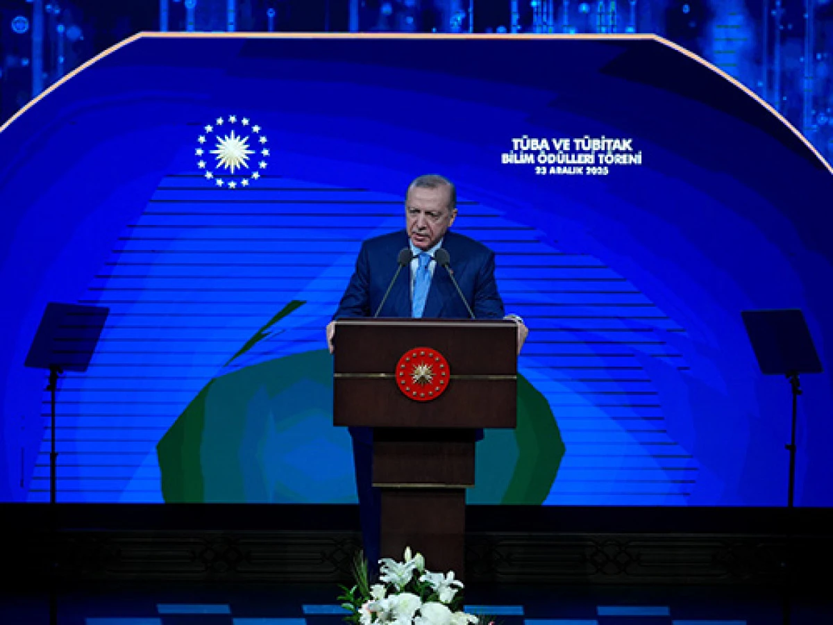 Cumhurbaşkanı Erdoğan: Bilimsel faaliyetleri her alanda destekliyoruz
