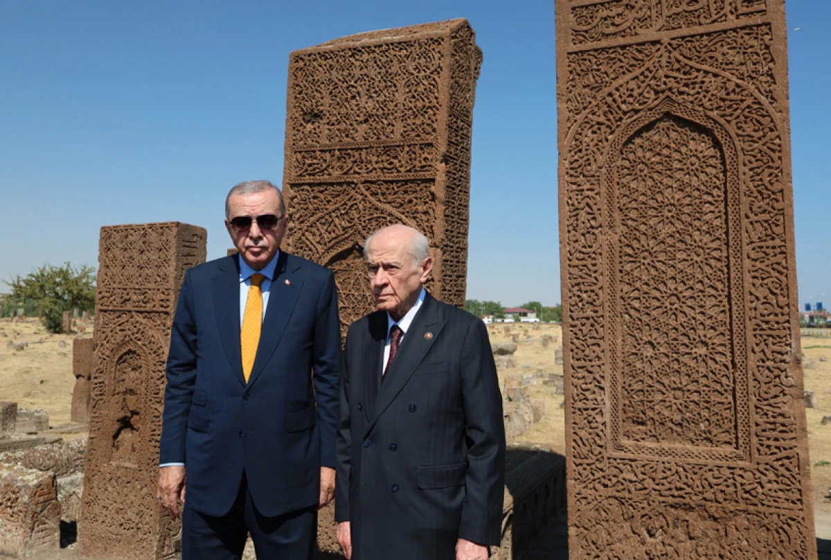 Erdoğan ve Bahçeli Ahlat’ta
