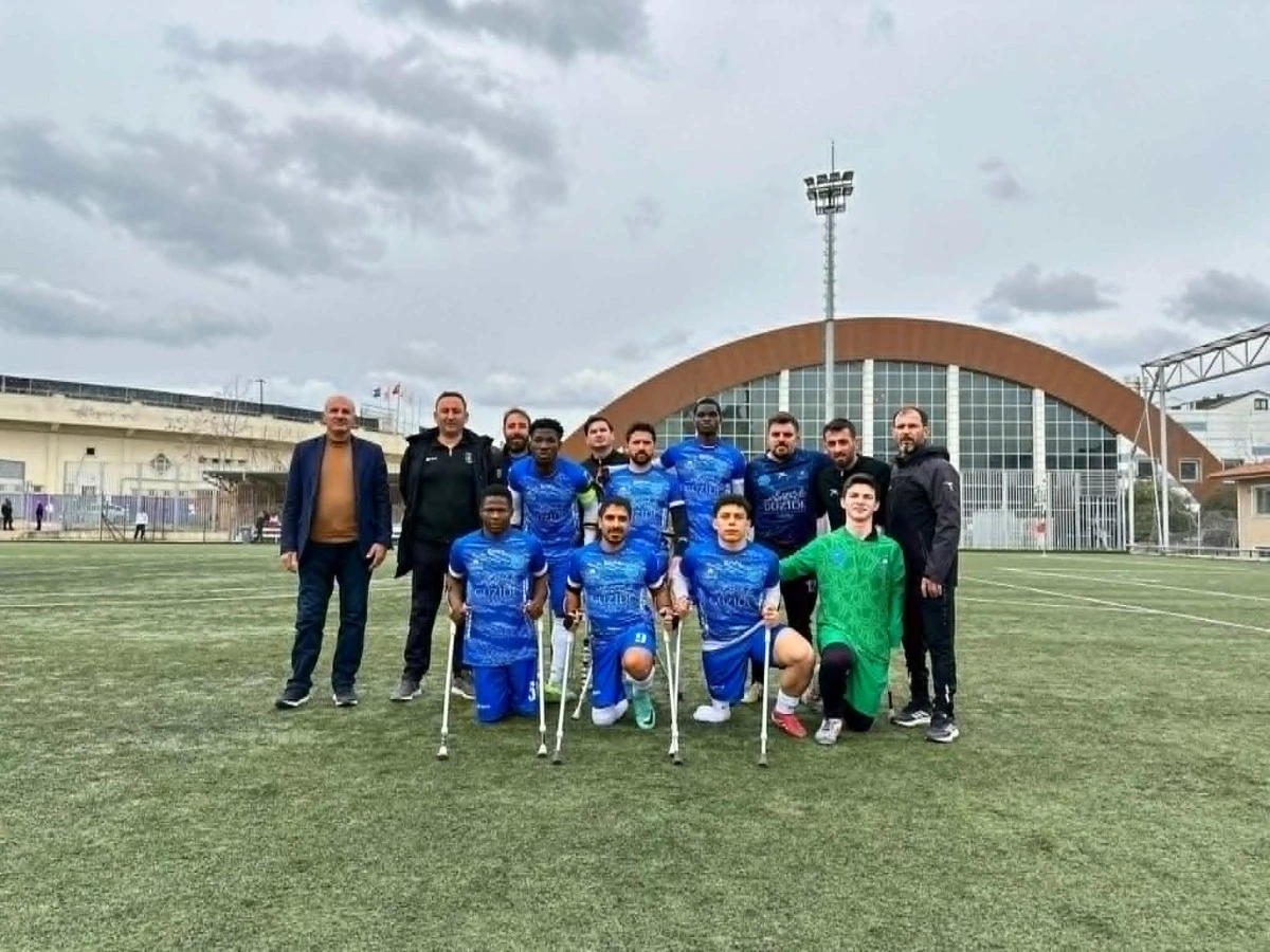 Gebze Belediyesi Ampute Futbol Takımı&rsquo;ndan Kritik Galibiyet: 2-1