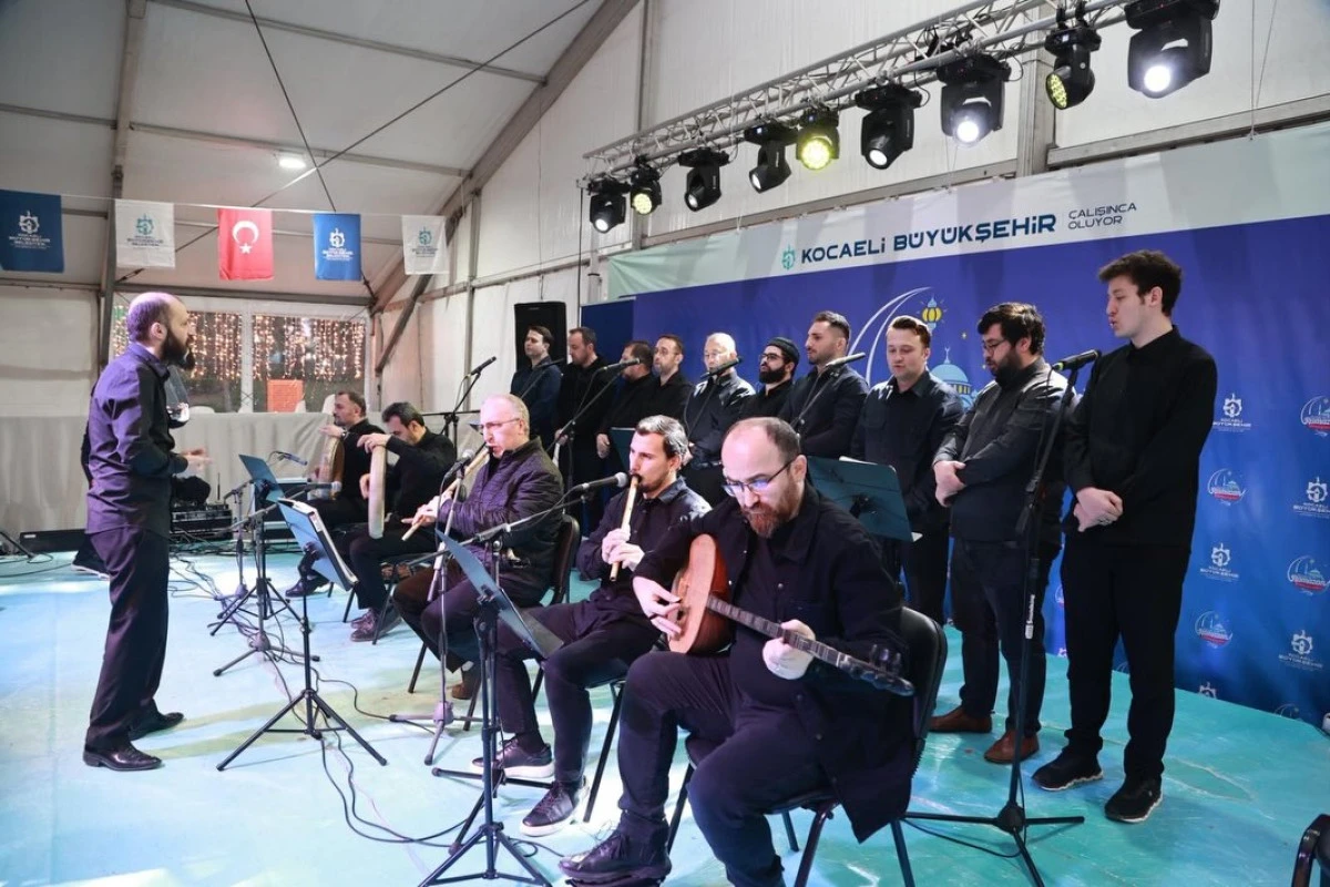 Gebze Belediyesi, T&uuml;rk Tasavvuf M&uuml;ziği Konseri D&uuml;zenledi