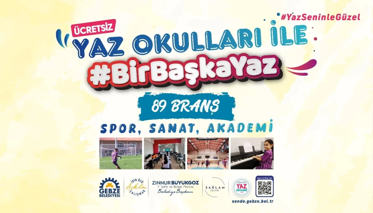 Gebze Belediyesi Yaz Spor Okulları Kayıtları Başladı