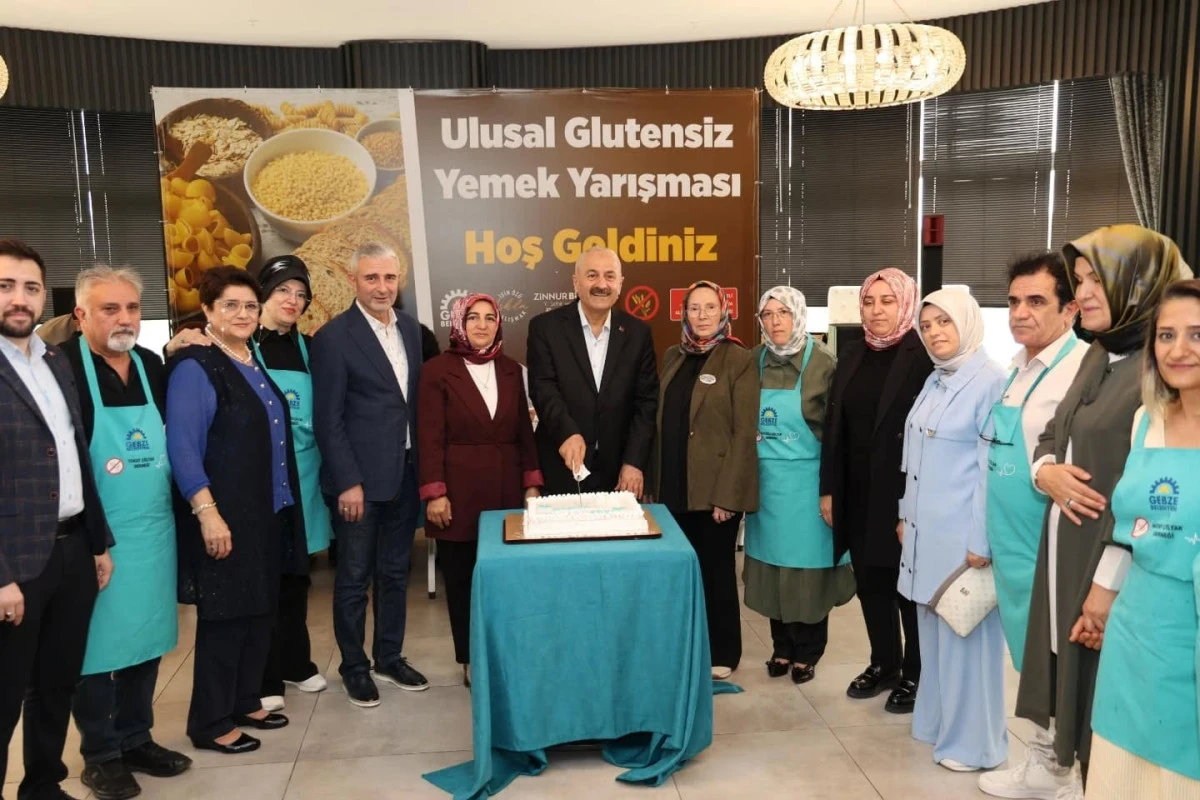 Gebze’de Ulusal Glütensiz Yemek Yarışması Düzenlendi 