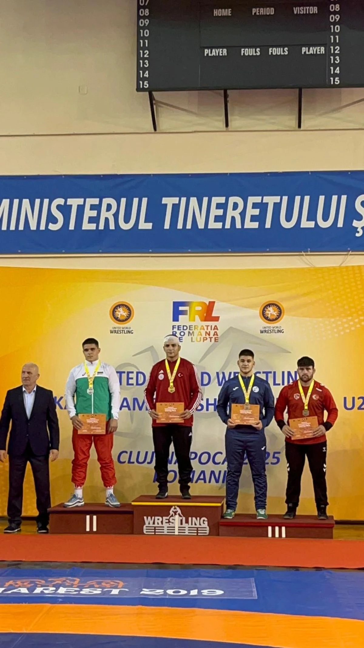 Gebzeli Güreşçiler Balkan Şampiyonasından Madalyalarla Döndü