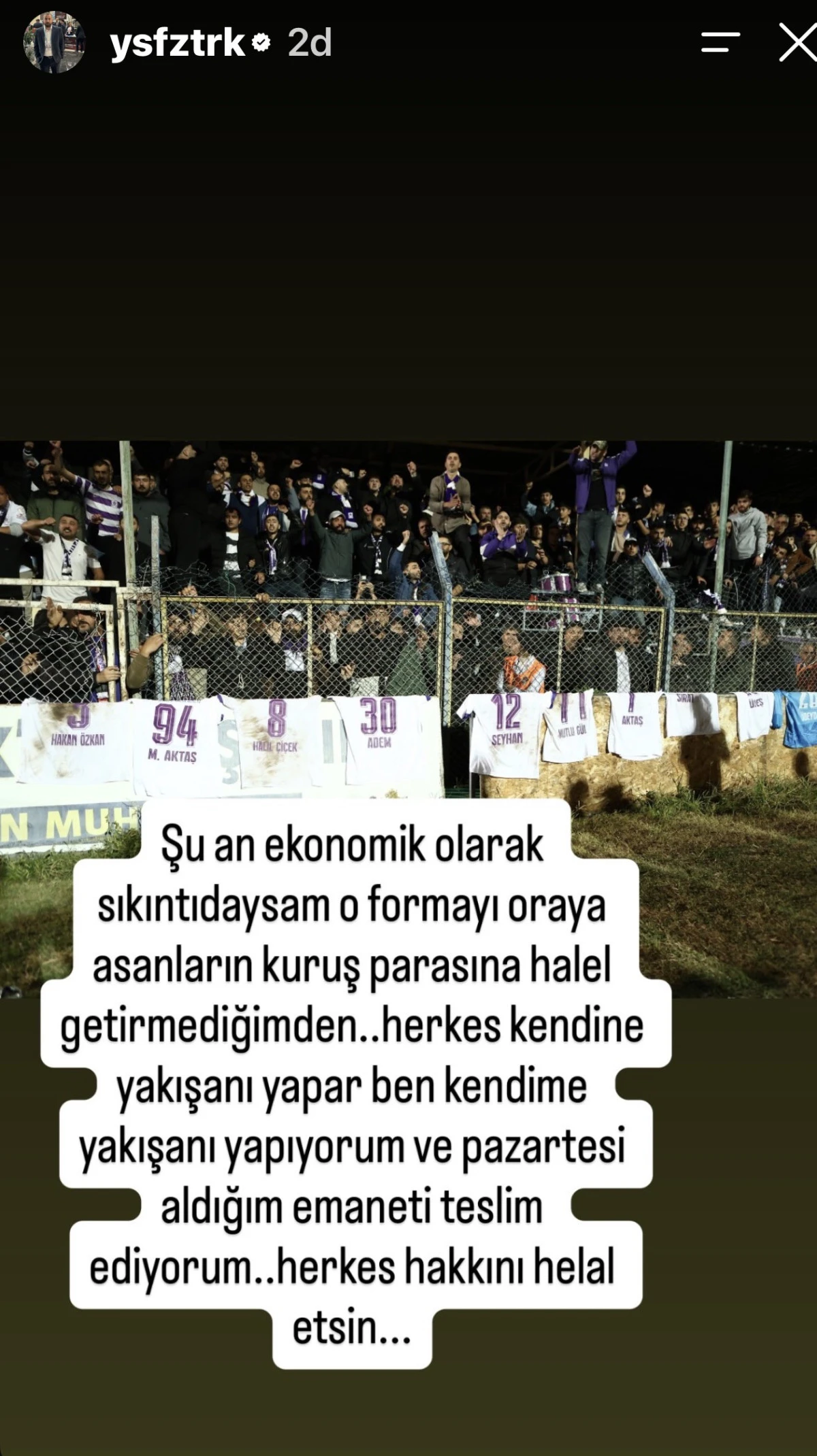 Gebzespor Başkanı Yusuf &Ouml;zt&uuml;rk'ten Şok Ayrılık Sinyali: "Emaneti Teslim Ediyorum!"