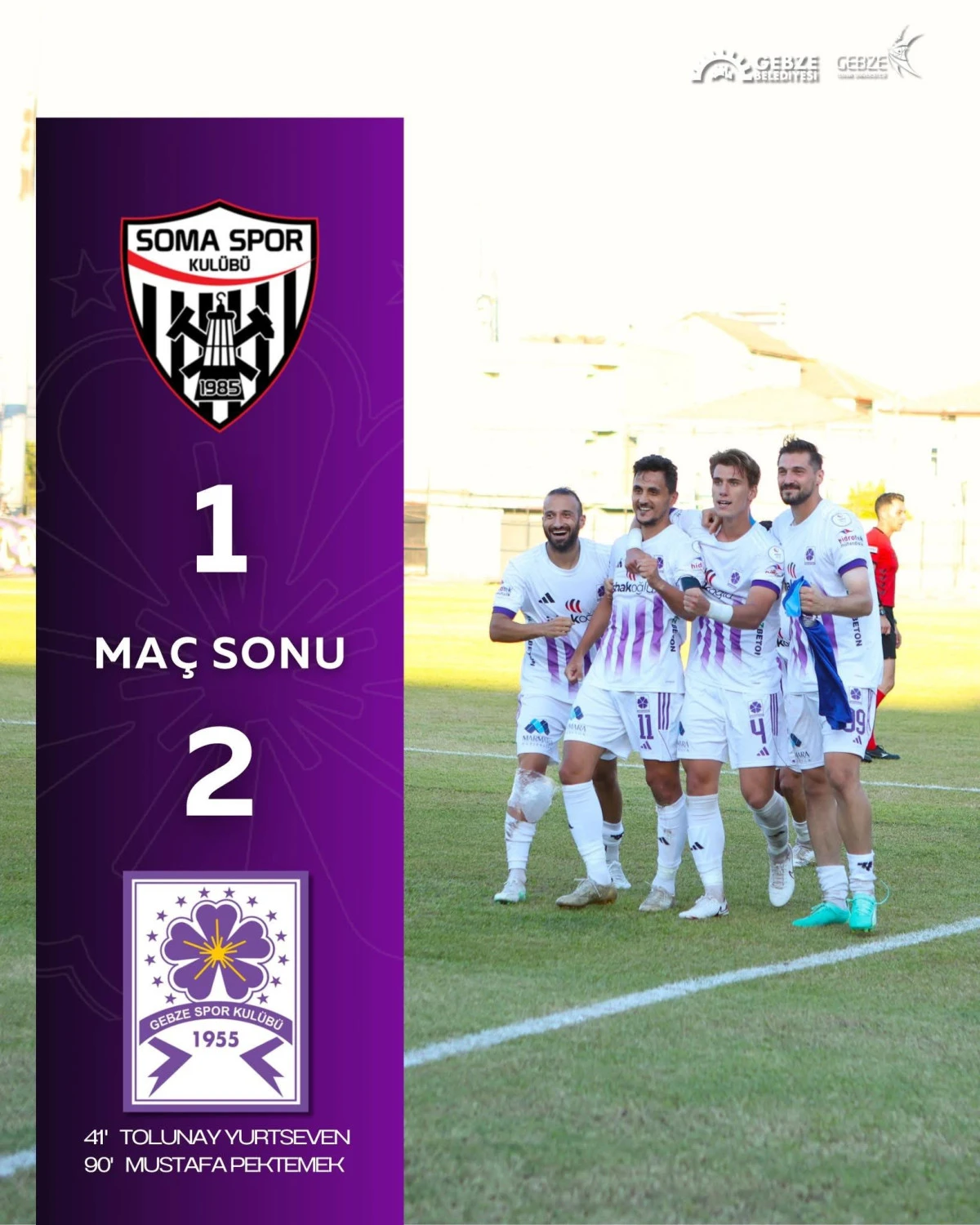 Gebzespor sezona galibiyetle başladı