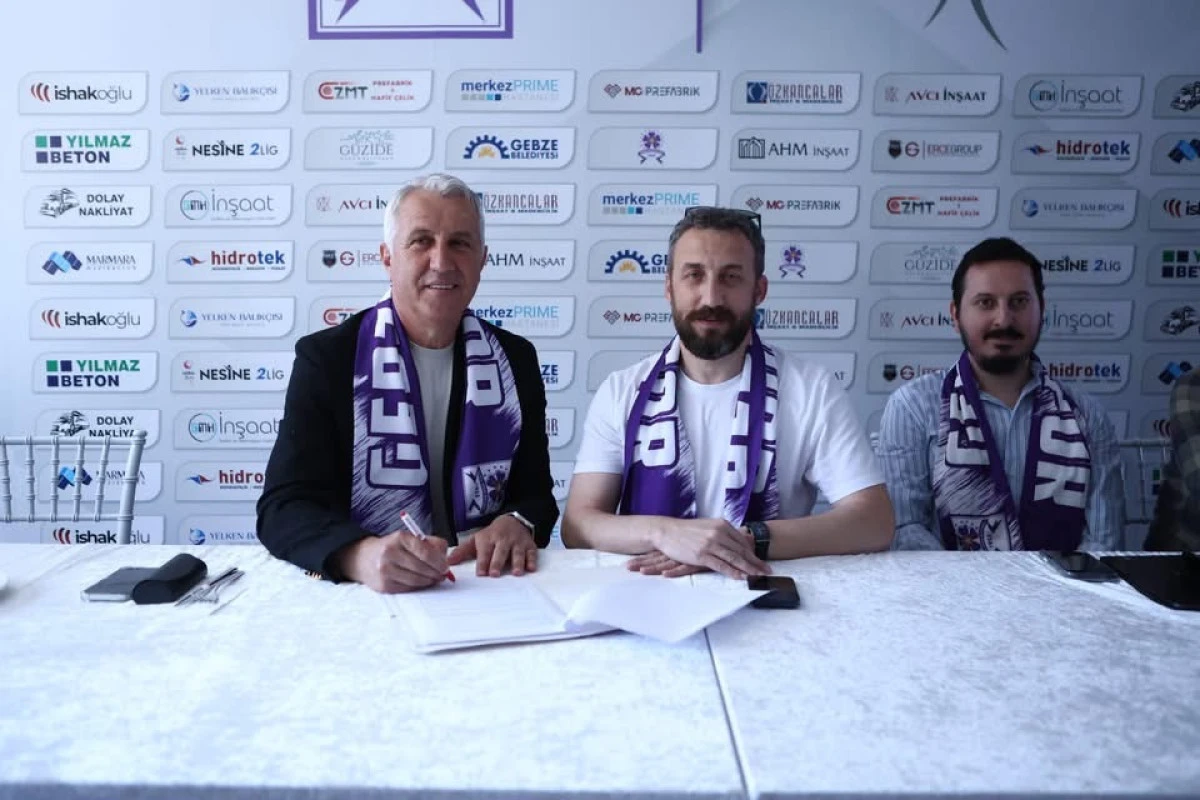 Gebzespor&rsquo;da Besim Durmuş D&ouml;nemi Resmen Başladı!