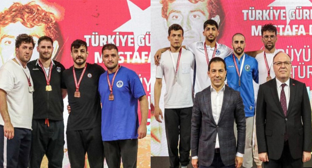 Kağıtspor'lu Güreşçiler Türkiye Şampiyonasından 2 madalya çıkardı
