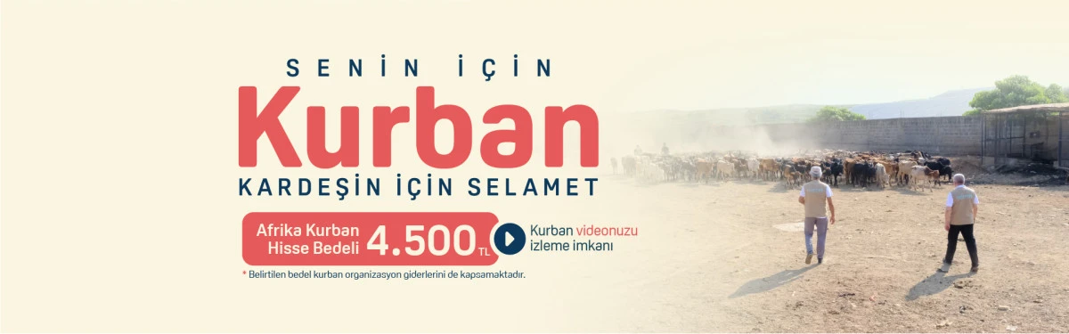 Senin için Kurban, kardeşin için Selamet