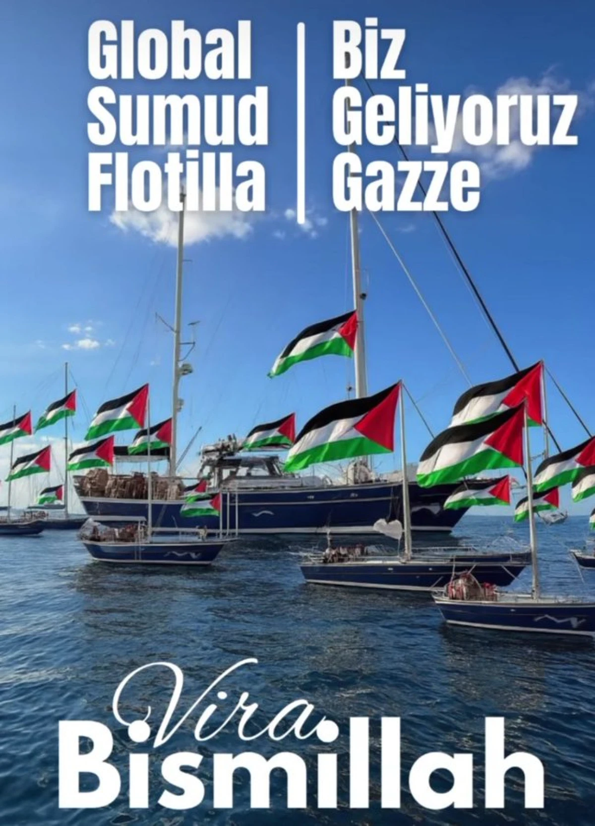 Sumud (Kararlılık) Filosu Gazze’ye yelken açtı