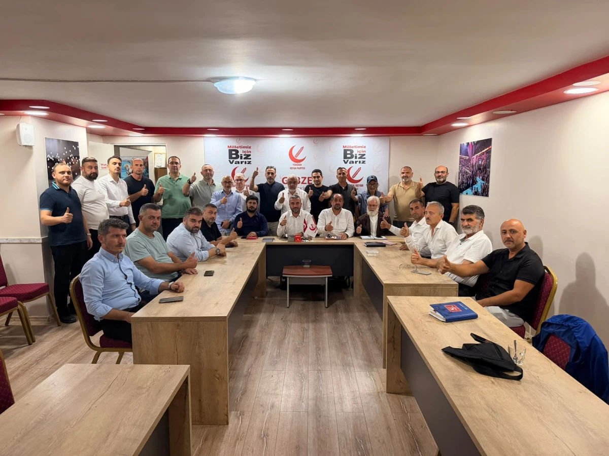 YENİDEN REFAH GEBZE&rsquo;DEN SAHA VE SE&Ccedil;İM &Ccedil;IKARMASI: "&Ccedil;&Ouml;Z&Uuml;M SANDIKTA"