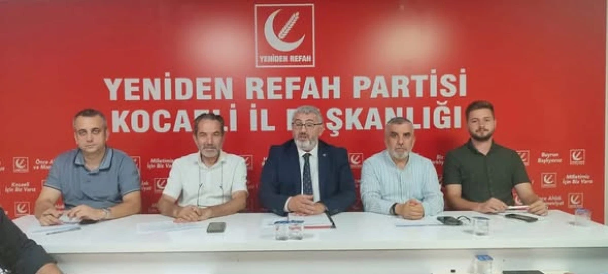 YENİDEN REFAH KOCAELİ : MAHALLE MAHALLE GEZİYOR, HALKIN SESİ OLUYORUZ 