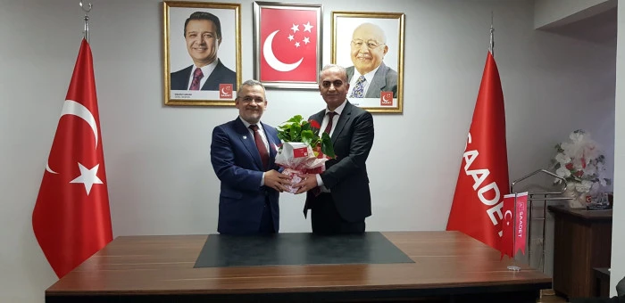 Yeniden Refah&rsquo;tan Erkan Vural&rsquo;a "Hayırlı Olsun" Ziyareti